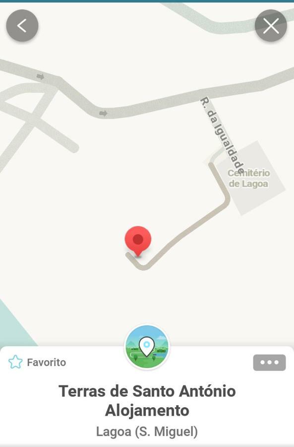 Pensjonat Terras De Santo Antonio Lagoa  Zewnętrze zdjęcie